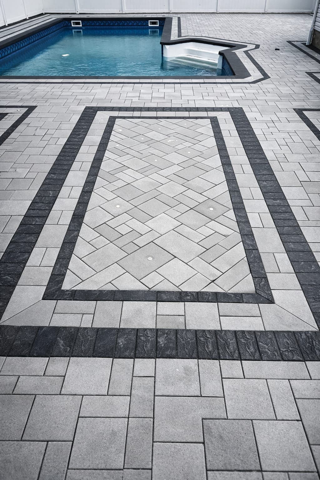 Paver patio installation in Commack, Long Island, NY