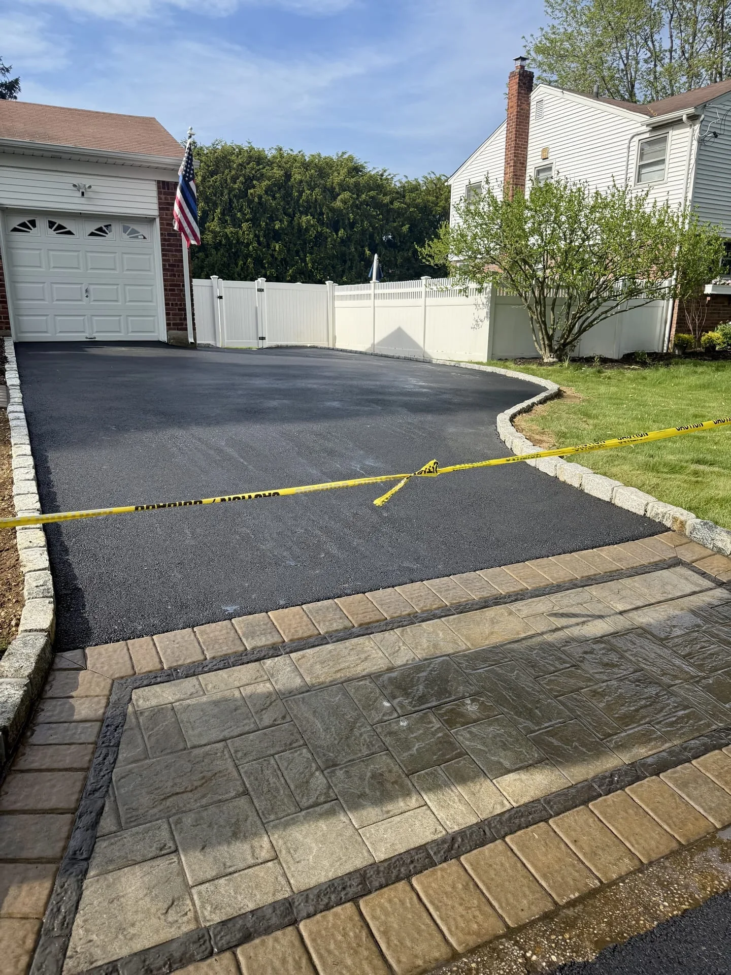Asphalt Paving project in Commack, Long Island by Brothers Paving