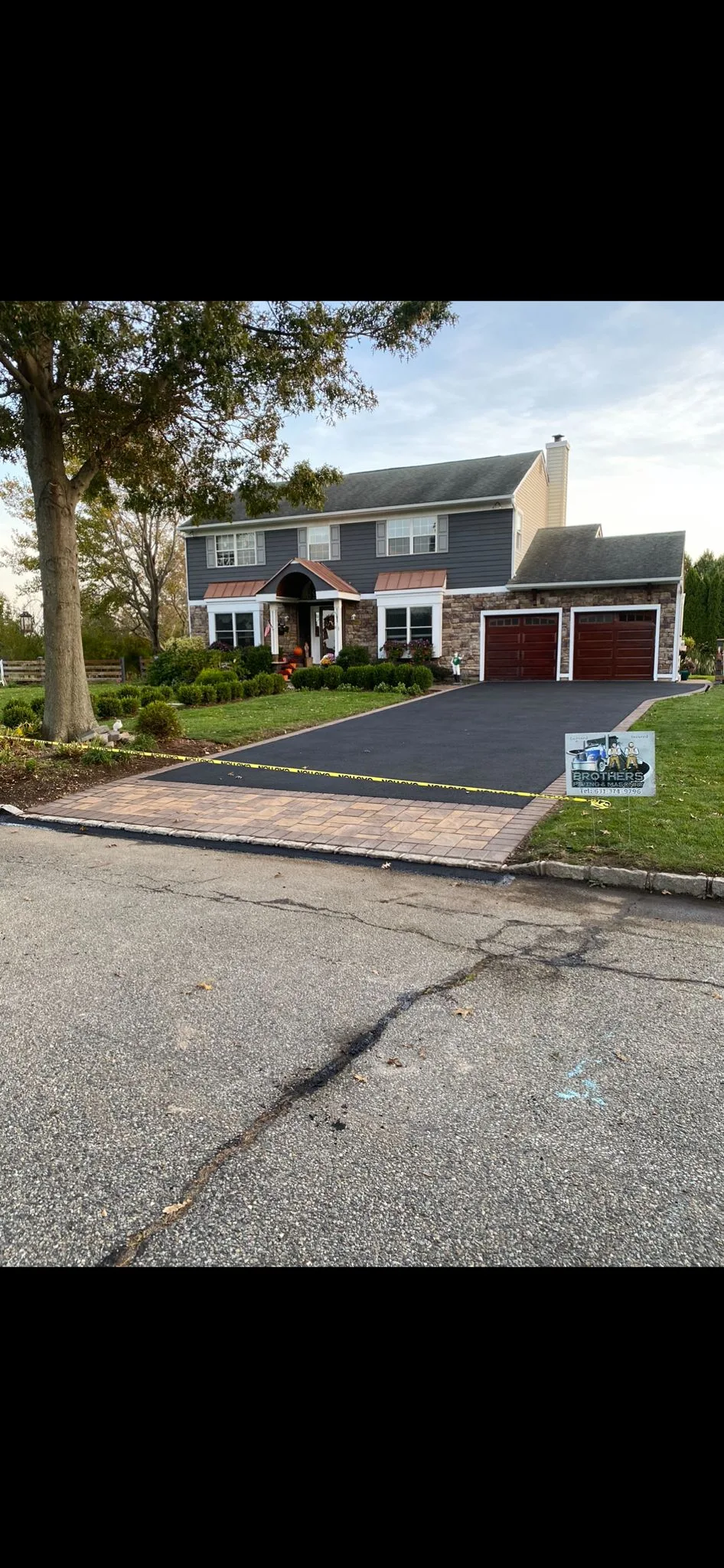 Residential paving in Islip, Long Island