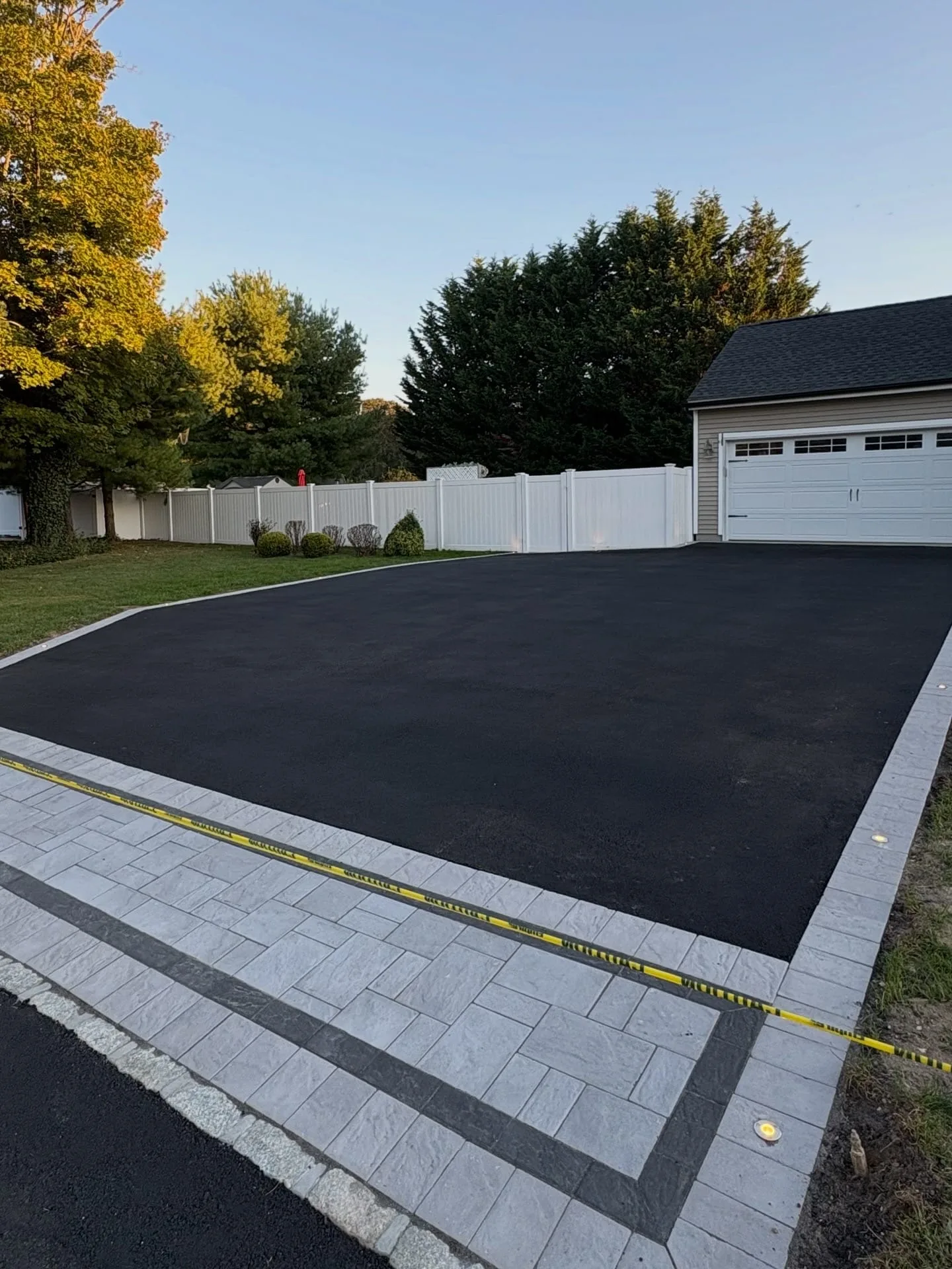 Asphalt driveway in Rockville Centre, Long Island