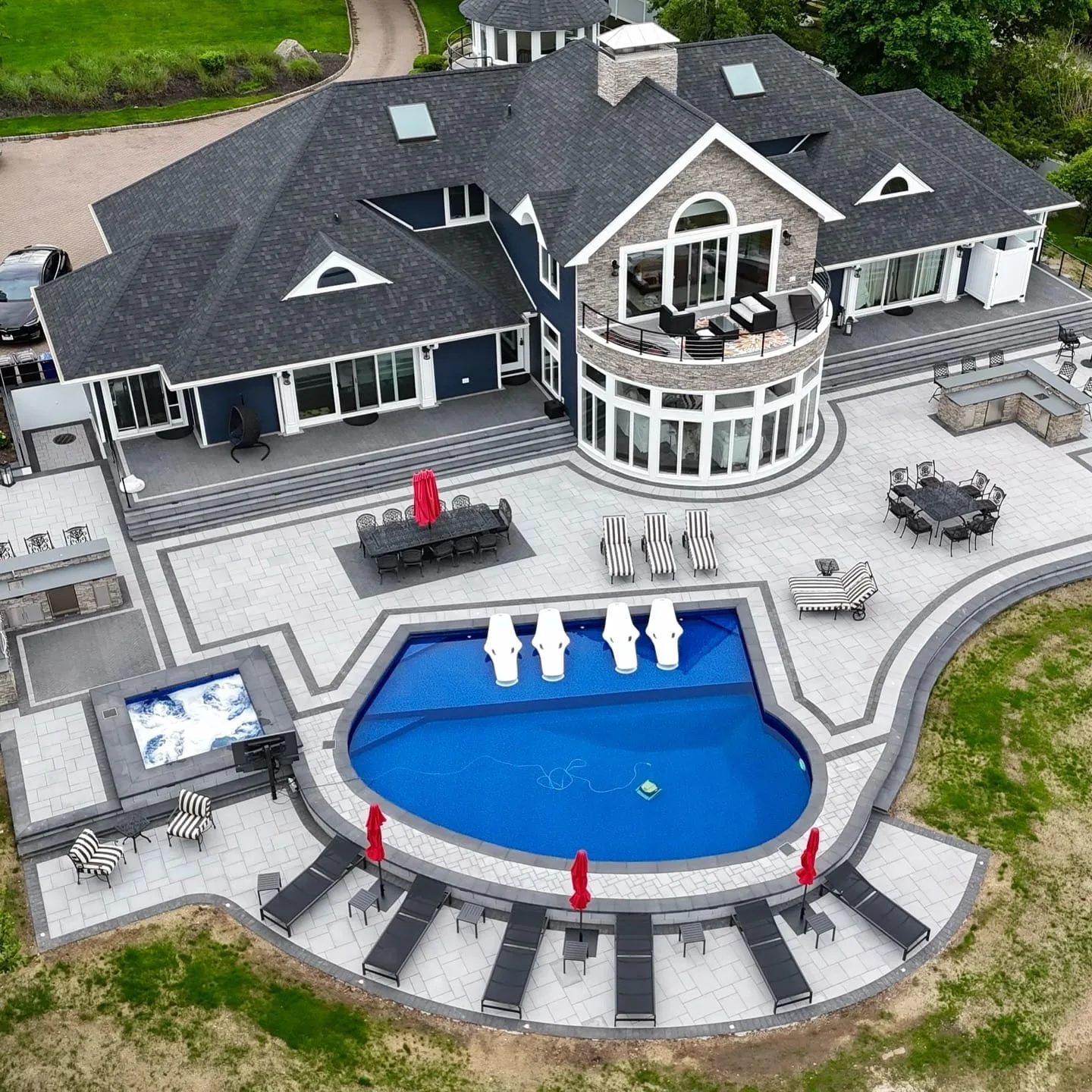 Backyard Transformations in Woodbury, NY - Brothers Paving & Masonry