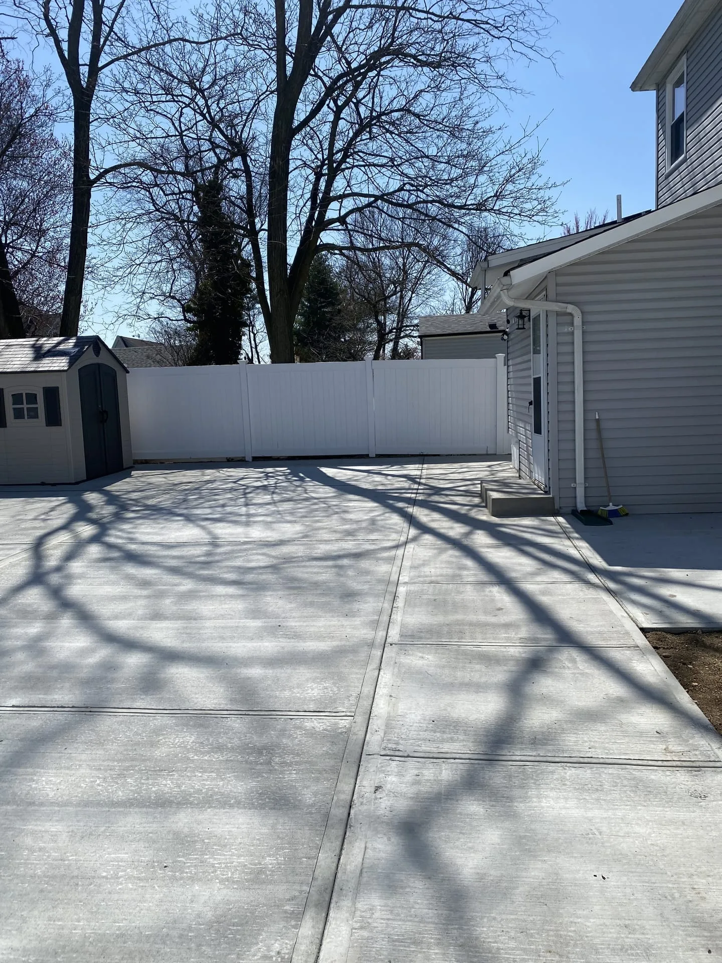 Concrete slab installation in Bellmore, Long Island NY