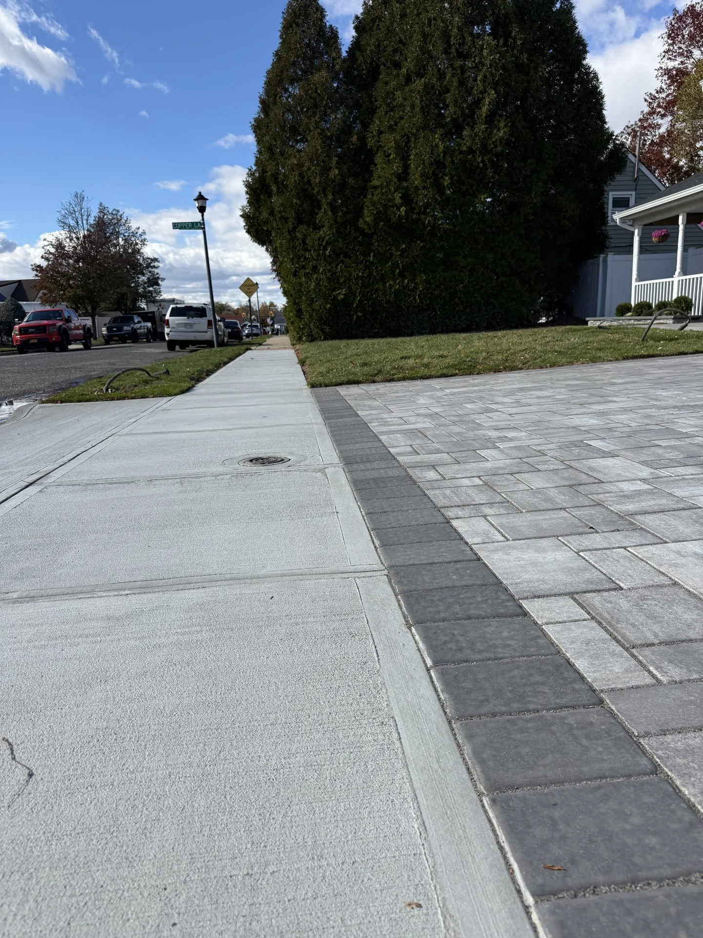 Concrete project in Concrete Levittown, Long Island NY