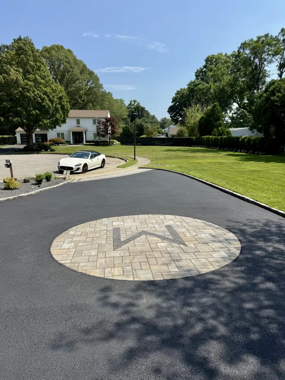 Paver driveway project in Paver Driveway Babylon, Long Island NY