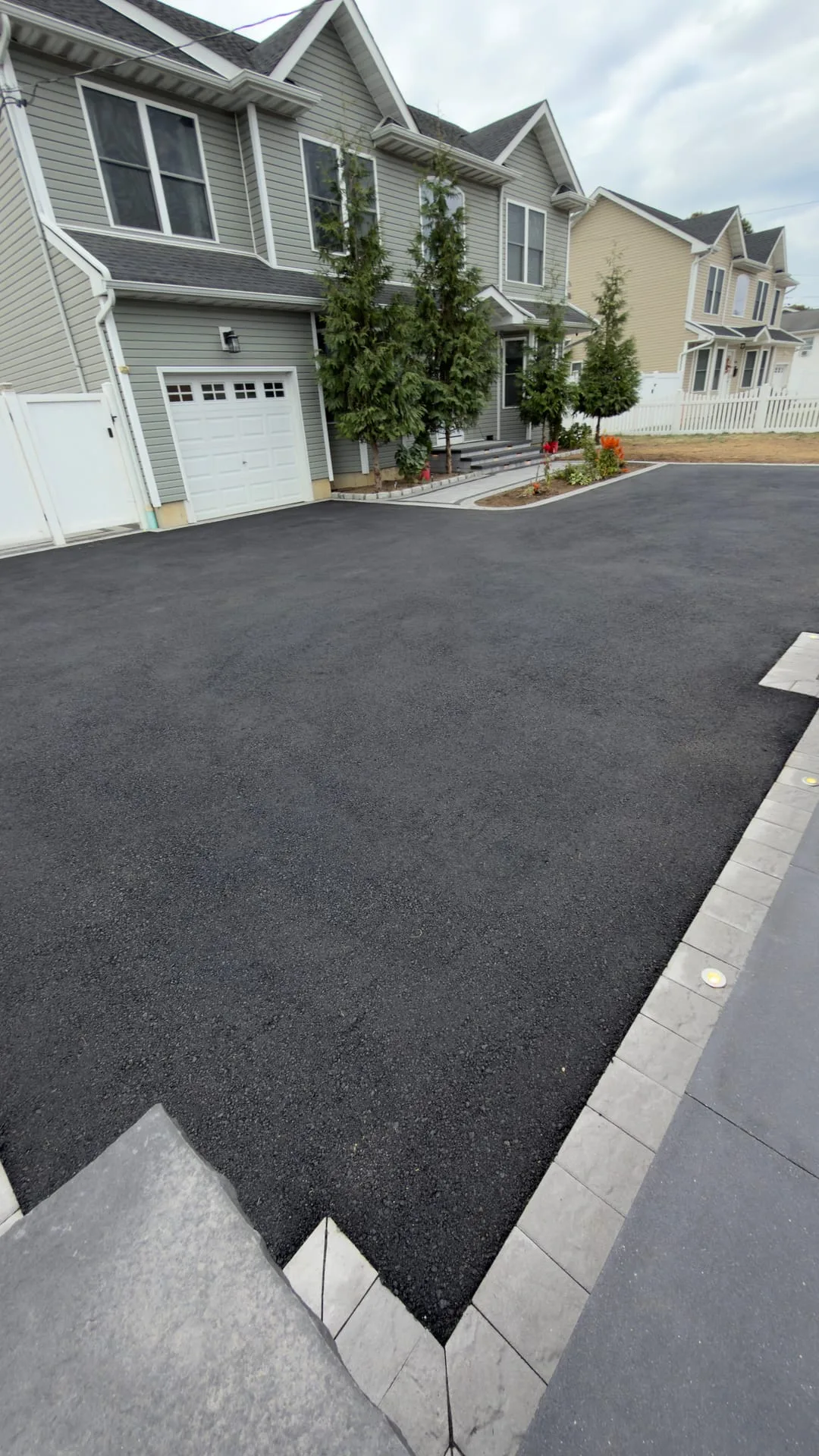 Paver driveway project in Paver Driveway Dix Hills, Long Island NY