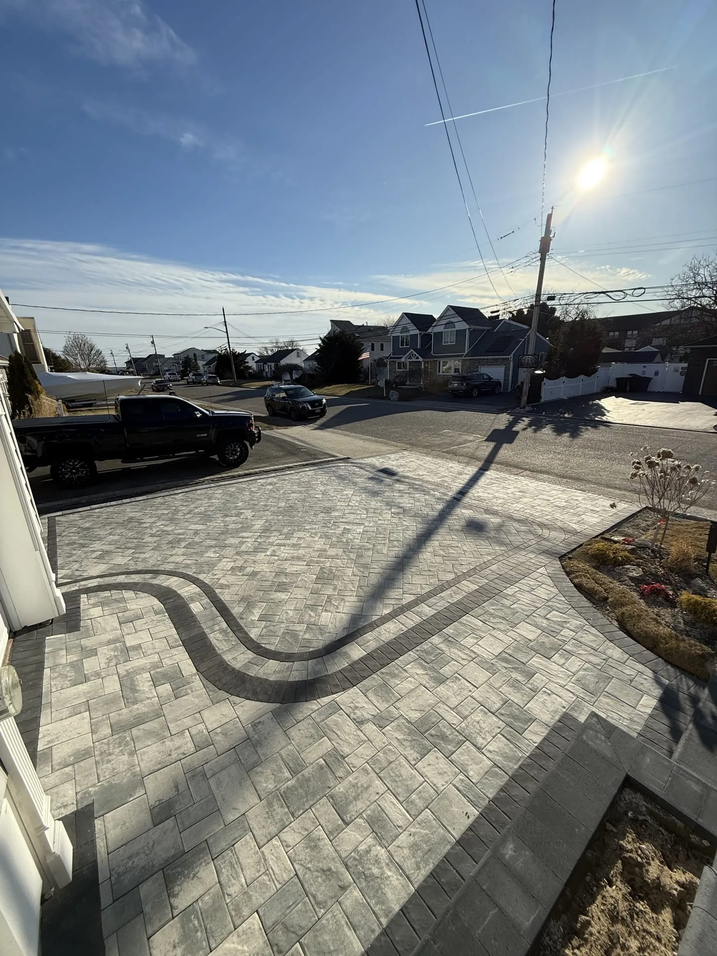 Paver patio in East Meadow, Long Island