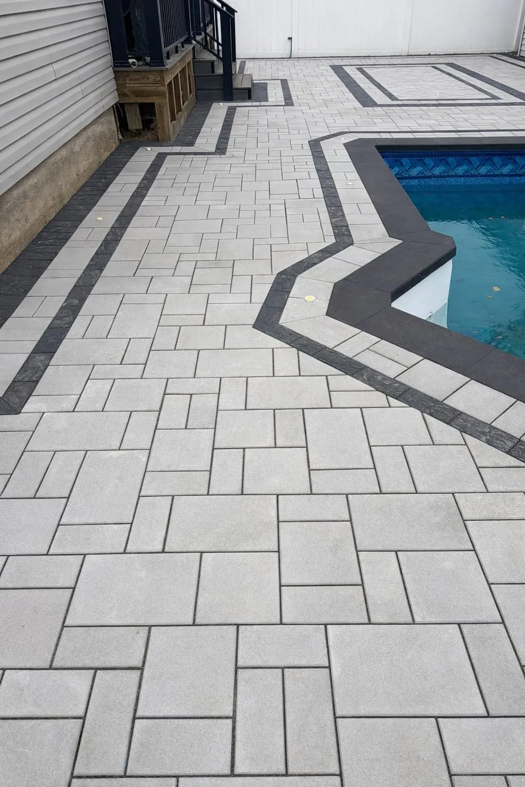 Paver patio in Garden City, Long Island