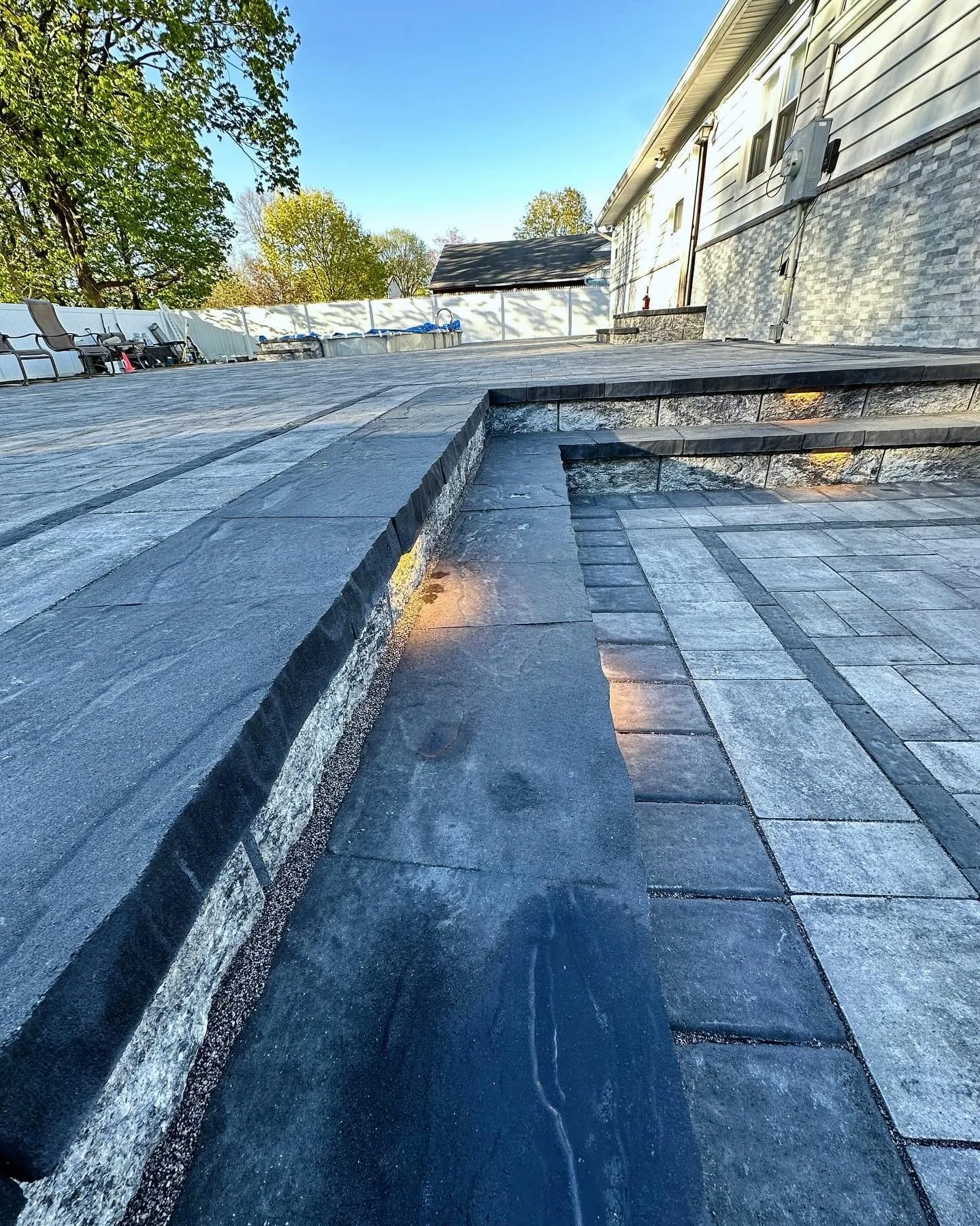 Paver patio in Smithtown, Long Island