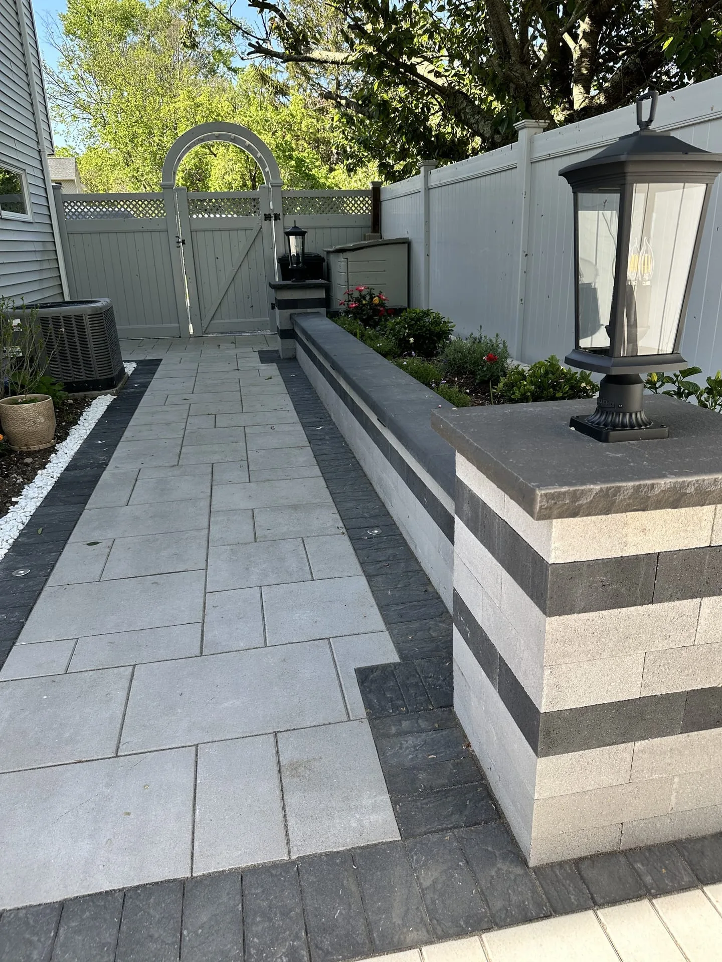 Retaining wall project in Walls Retaining Walls Dix Hills, Long Island NY