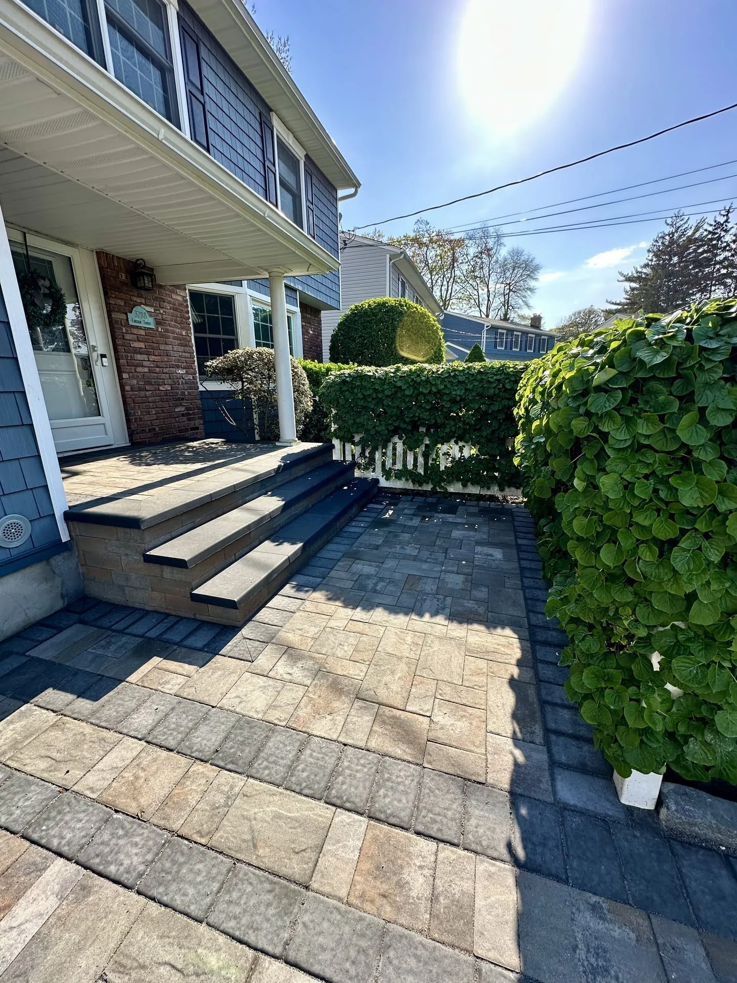 Stoop and steps project in Steps Stoops Steps Bellmore, Long Island NY