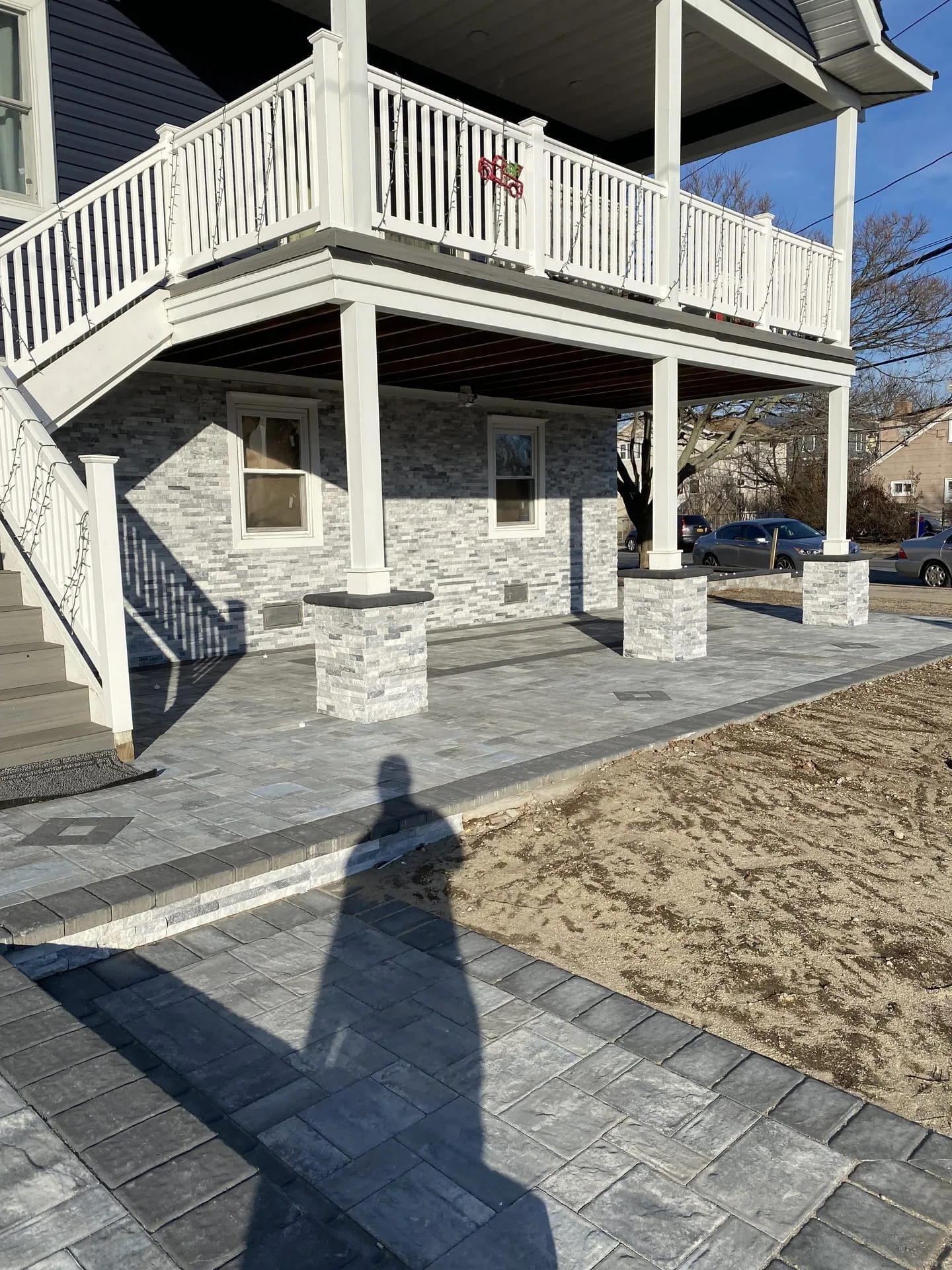 Stoop and steps project in Steps Stoops Steps Commack, Long Island NY